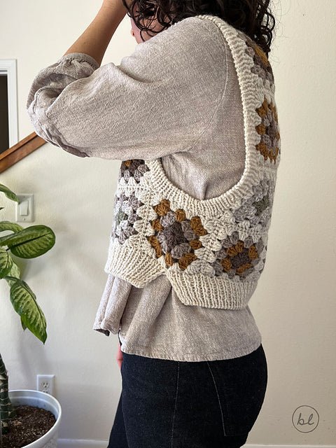 Agnes Sweater Vest - Prosper Yarn
