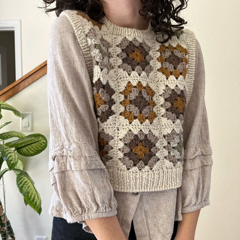 Agnes Sweater Vest - Prosper Yarn