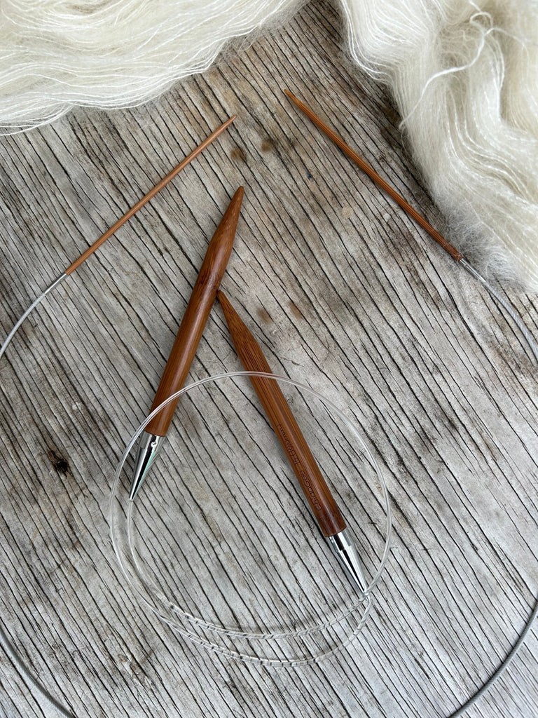 Circular Bamboo Knitting Needles Chiaogoo - Prosper Yarn