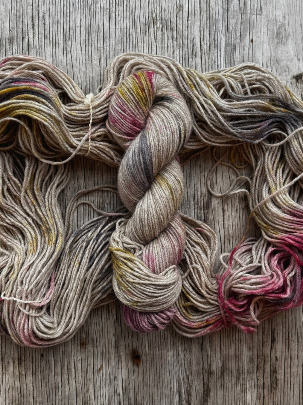 Emery Vest Kit - Brushtail - Prosper Yarn - Multicolour - Ask Questions Later