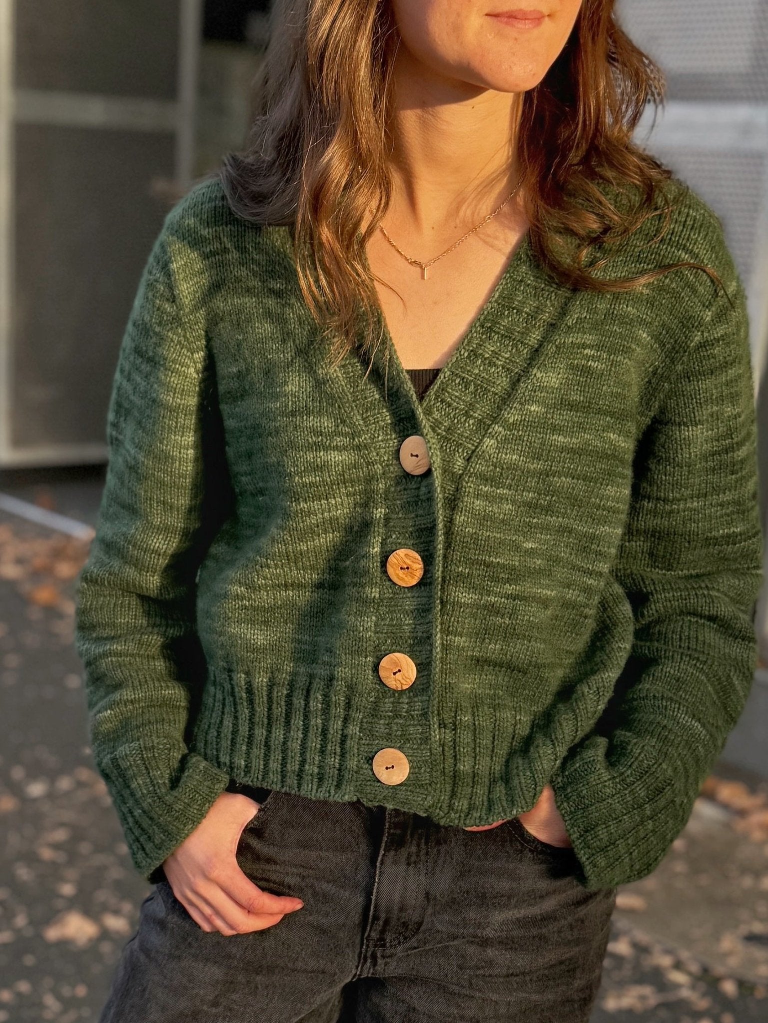 Eva Cardigan kit – Prosper Yarn