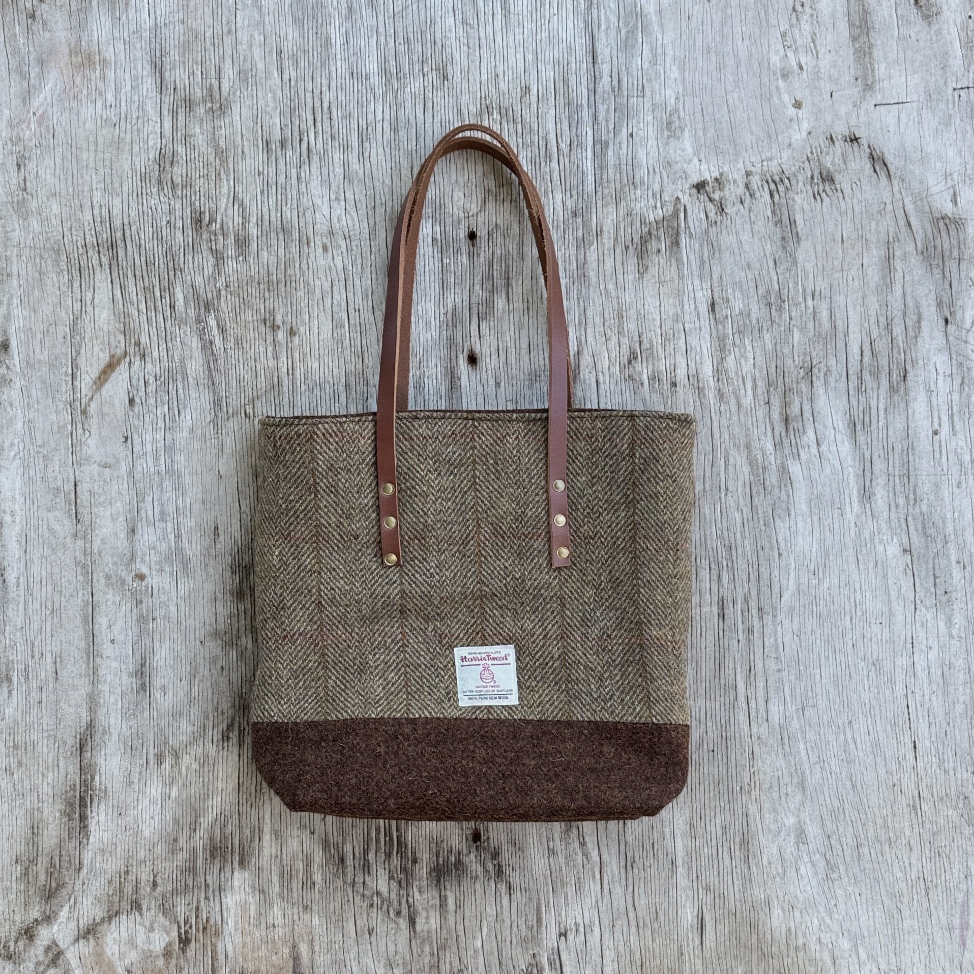 Harris Tweed Bag – Prosper Yarn