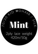 Mint Mohair Silk Lace - Prosper Yarn