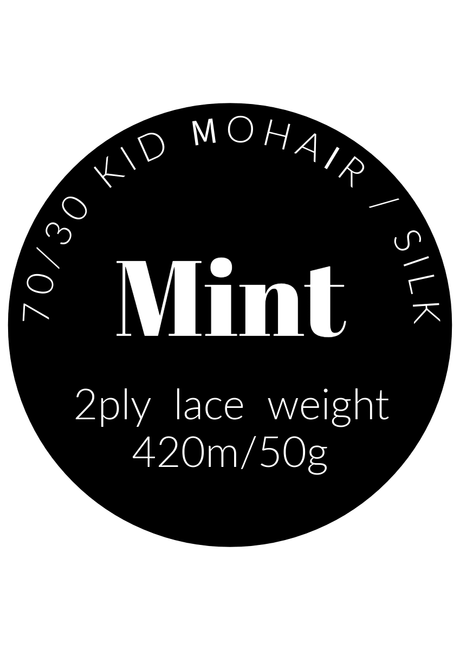 Mint Mohair Silk Lace - Prosper Yarn