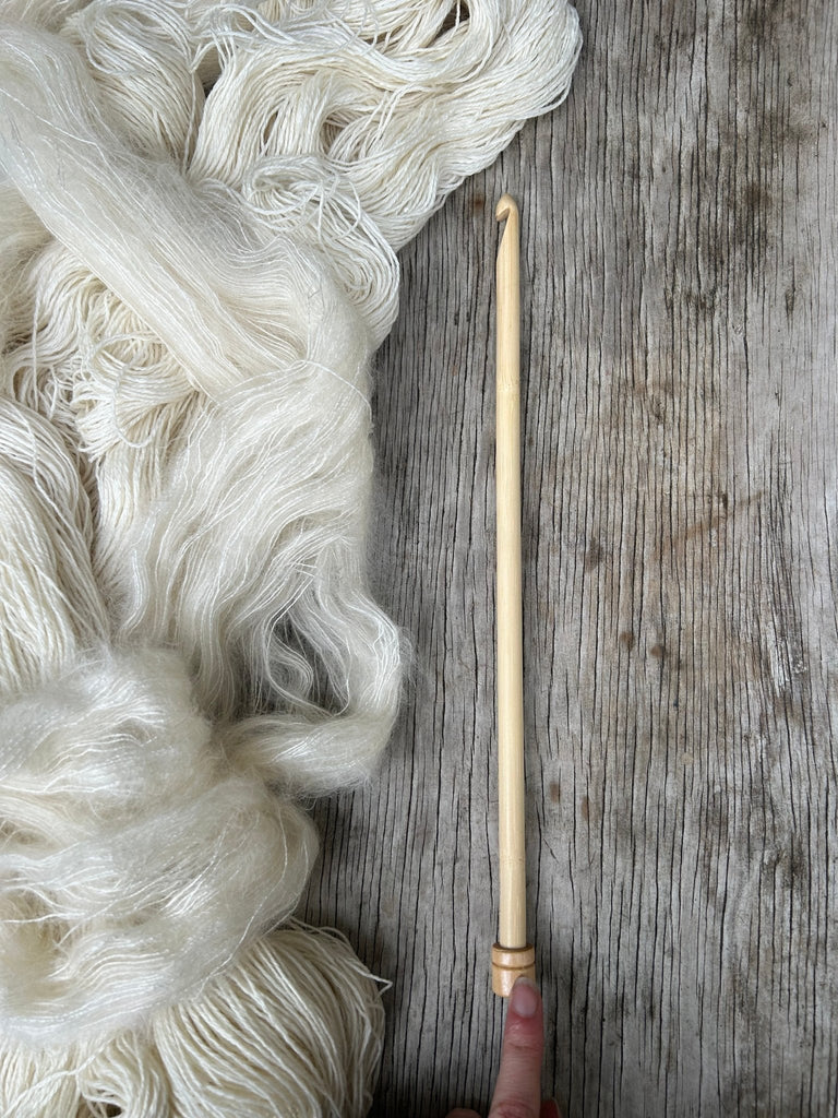 Tunisian crochet hooks bamboo Chiaogoo - Prosper Yarn