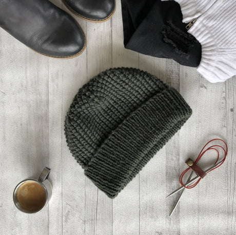 Broken rib hat pattern - Purl foundry - Prosper Yarn
